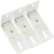 3 Pairs Mounting Bracket Window Blinds Vertical Blinds Vertical Blind Headrail