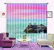3D Sky reef 47 Blockout Photo Curtain Printing Curtains Drapes Fabric Window AU