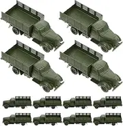 20pcs Retro Truck Model Realistic Sand Table Decor for Collectors Detailing for Imaginative Play and Educational Use