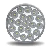 PETERBILT TRX TLED-4X40 4 Inch Dual Red/White Stop Turn & Tail LED (19 Diodes)