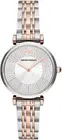 Emporio Armani Women'S Two-Tone Stainless Steel Two-Hand Analogue Watch, 32Mm