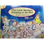 FIVE LITTLE MONKEYS JUMPING ON THE BED 1書1CD廖彩杏推薦