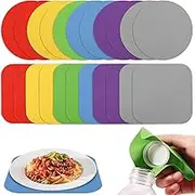 24Pcs Jar Gripper Pad, Bottle Lid Opener Gripper, Anti Slip Jar Opener Gripper, Silicone Bottle Opener, Bottle Opener with Non Slip Rubber Jar Gripper Pad for Arthritis Weak Hands.