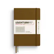 Notebook Hardcover, Squared, 251 Pages (Spice Brown) - A5