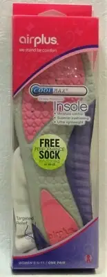 Airplus Cool Max Insole Women's Sz. 5-11