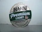 Hahn Premium Light Beer Tap Badge Decal New Heavy Die Cast As Shown