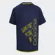 Adidas BADGE OF SPORT TEE 童裝 短袖 T恤 訓練 吸濕排汗 藍【運動世界】GP0750