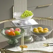 Fruit Plate Decorative Bowl Dessert Bread Display Stand Kitchen Dining