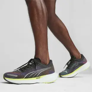 【PUMA】慢跑鞋 男鞋 運動鞋 緩震 Deviate Nitro 2 PRush 黑綠 38007601