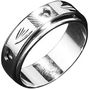 轉運戒指時來運轉男女戒指金屬戒指韓版大戒指時尚簡約對指