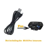 USB Power charging cable for Motorcycle Helmet Headset M1-S PRO Plus Air FX8 FX6