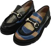 [DOGO] Penny Loafers for Women - Handmade and Vegan Leather Platform Loafers for Women