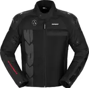 Spidi Progressive Net, textile jacket , color: Black , size: XL