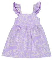 [Paade Mode] Paade Mode Katherine floral cotton-blend dress Y 10 purple