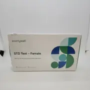 SEALED Everlywell at Home Female STD Test 6 Transmitted Infection (2024)
