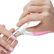 Nail Tip Cutter | Salon Manicure Pliers,Type U Stainless Fingernail Trimmer for Salon Home Nail Design, Clippers for Precise Manicures