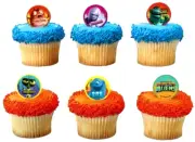 CLEARANCE Cake Toppers Monsters vs. Aliens Cupcake Rings One Dozen