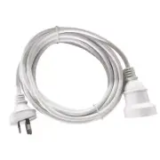O-8ware 5m AU Main Power Extension Cord Cable Lead 240V 3-Pin Male to Female