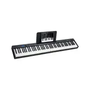 Costway 88-Key Electronic Keyboard Digital Piano w/Bluetooth, Black