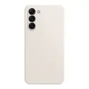 For Samsung Galaxy S23 5G Case, Silicone Back Cover, White