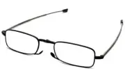 Kodak Lens Compact Folding Reader&Case Patented telescoping temples Black +2.00