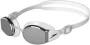 Speedo Unisex Adult'S Mariner Pro Mirror Swimming Goggles, White/Clear/Chrome...