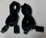 2 Pack 10ft Feet Controller Extension Cable Cord Nintendo Mini Classic SNES