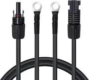 Renogy 6m 6mm² PV Solar Extension Adaptor Cable w/Ring Terminal M&F Connectors