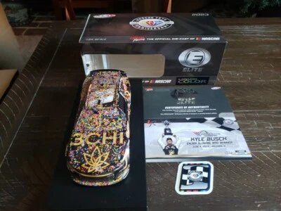 2023 Elite Liquid Color Kyle Busch 3CHI Gateway Win Chevrolet Camaro 1/24