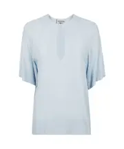 cut-out blouse IT44 SKY