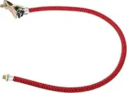 CRILSTYLEO Tire Valve Extension Hose Red Bike Pump Hose Air Tire Inflator Pump Hose Easy to Spot Versatile for Car and Bike