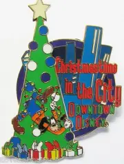 Disney Christmas time in the City Tree Trimmer Goofy Artist Proof Version AP Pin