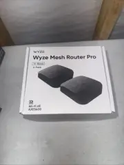 Wyze AXE5400 Tri-Band Wi-Fi 6E Mesh Router 2-Pack Pro Covers (SEALED)
