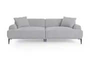 Brosa Seta 4 Seater Sofa (Gainsboro Grey)