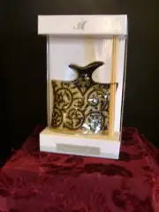 GREEN FLOWERED ORIENTAL DIFFUSER / REEDS 6 INCH TALL OILS NOT INCLUDED NEW