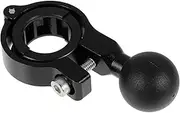 SWOOMEY 1 Set Aluminum Alloy Ball Mount Base for Motorcycle Scooter Handlebars Durable Wear Resistant Bracket for Phone Camera Holders for Lasting Use Bikes