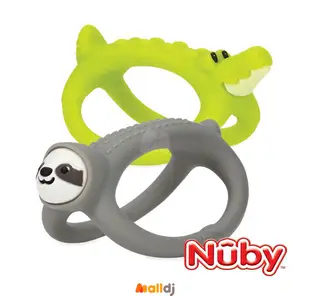 Nuby 矽膠搖搖固齒器