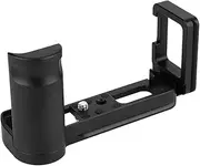 Camera L-Plate Hand Grip, Vertical L Bracket Mount Quick Release Plate, Aluminum Alloy Hand Grip Holder for Fuji X-M1/X-A1/X-A2 Camera