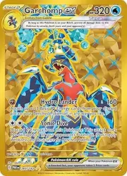 Pokemon -Garchomp ex 260/182 - Paradox Rift - Hyper Rare - Gold Foil - Single Card
