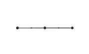 Super Long Garment Rail Industrial Vintage Pipe Clothes Rack Wall Floating Shelf