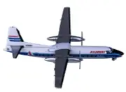 1:400 AeroClassics PIEDMONT Fokker F-27 Passenger Airplane Diecast Plane Model