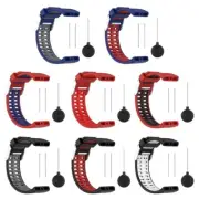 Waterproof Shockproof Silicone Sports Watch Strap Compatible with Polar V800 USA