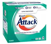 Biozet Attack Front & Top Loader Laundry Powder 2kg