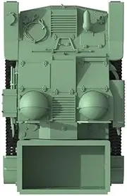 MRY-SFW Army Tank Unpainted 1/76 20mm Wargaming Military Model Kit France Renault UE Tank Destroyer