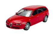 WELLY ALFA ROMEO 159 SPORTWAGON RED 1:43 DIE CAST METAL MODEL NEW IN BOX 44001