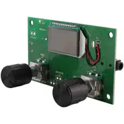 2 Pieces Digital FM Receiver Module, Radio Receiver Module Digital Stereo Board LCD Display DSP PLL Green