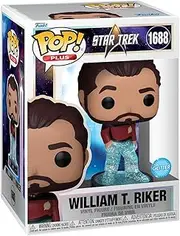 FUNKO POP! Plus: Star Trek Transporter - Riker