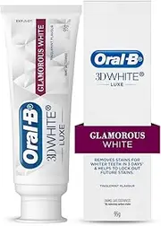 Oral-B 3D Luxe Glamorous White Toothpaste, 95G