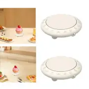 Automatic Rotating Plates Turntable Cupcake Display Stand Gift Cookie Cupcake