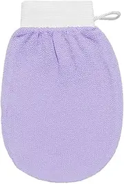 Household Adults Portable Bathing Scrubbing Glove Arm Chest Body Exfoliating Scrubber Gloves Shower Tools Bathroom, Purple